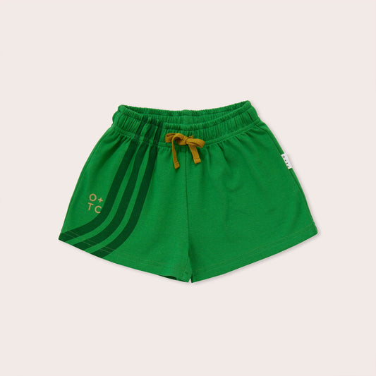 Jet stream wide shorts - green