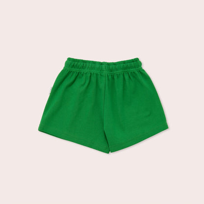 Jet stream wide shorts - green