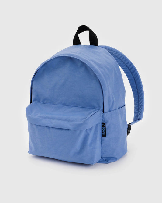 Medium nylon backpack - cornflower (blue)