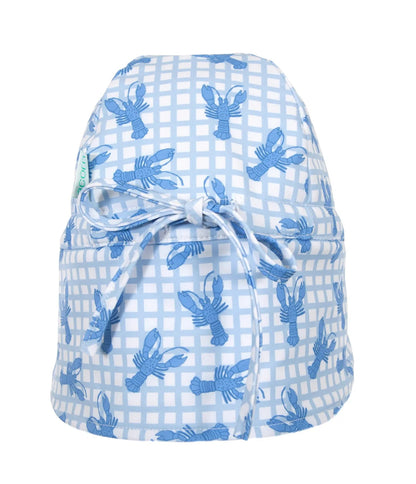 Blue Lobsters Swim Flap Cap