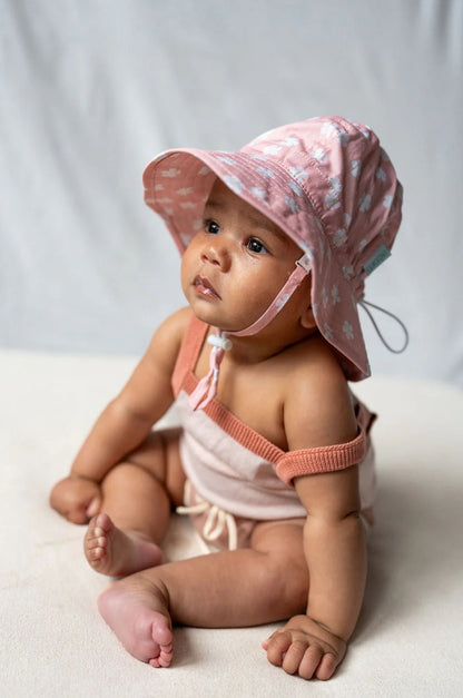 Petunia Wide Brim Infant Hat