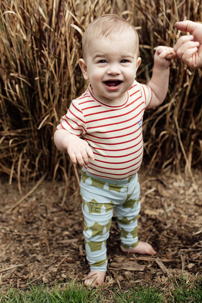 Samba stripe bodysuit