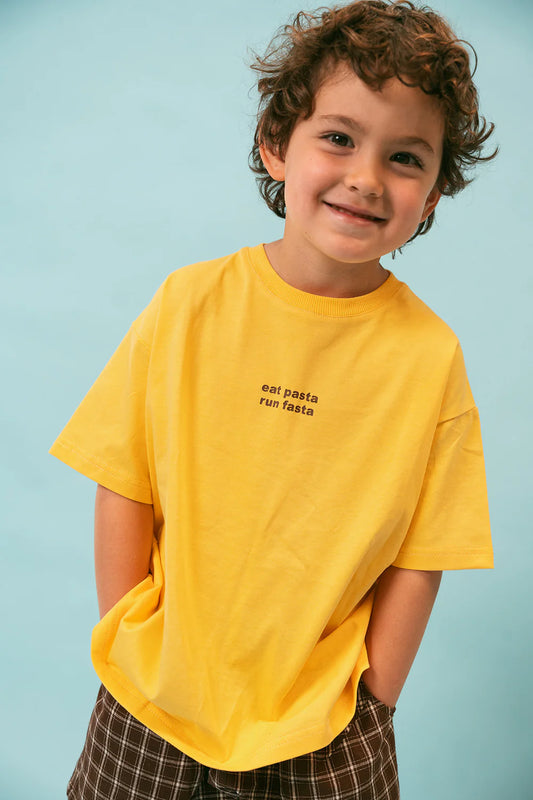 Pasta tee - sunshine **PRE ORDER arriving (approx) 14/11** could be later