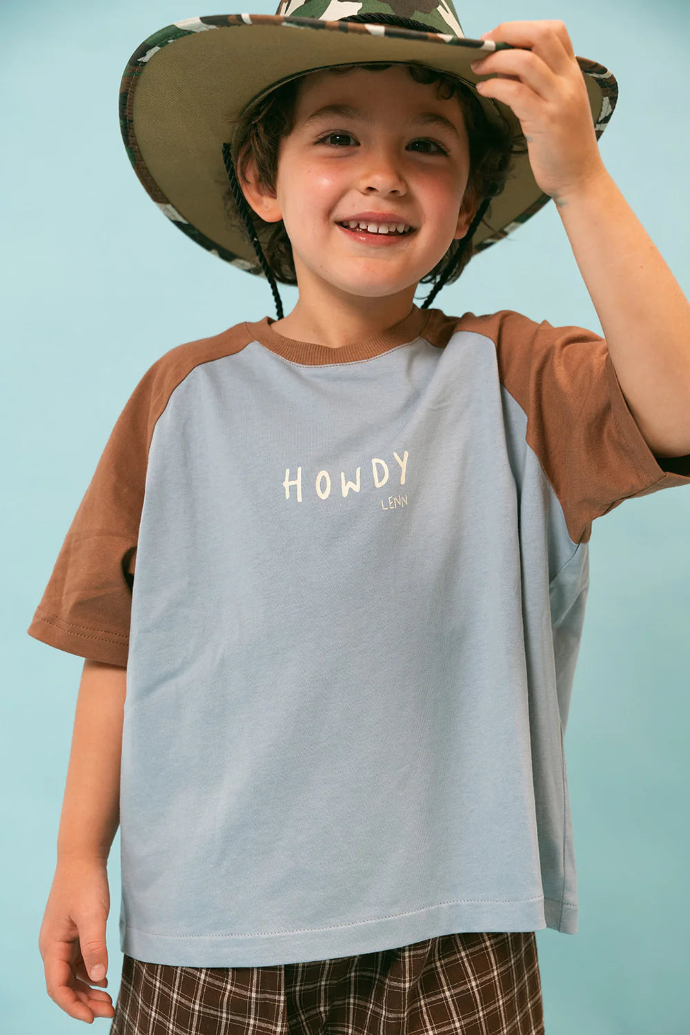 Howdy raglan tee - **PRE ORDER arriving 7/11**