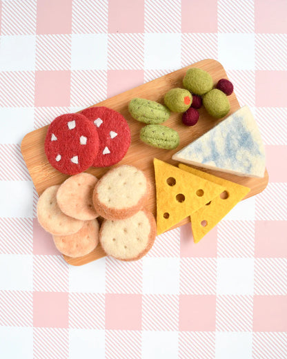 Felt Charcuterie Cheese Platter