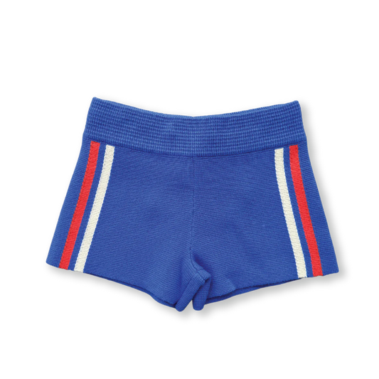 Milano stripe shorts - blue