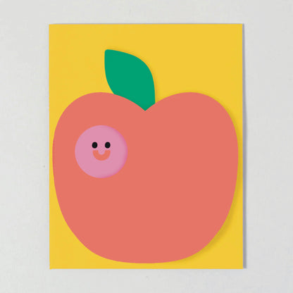 Apple Fold Out Card