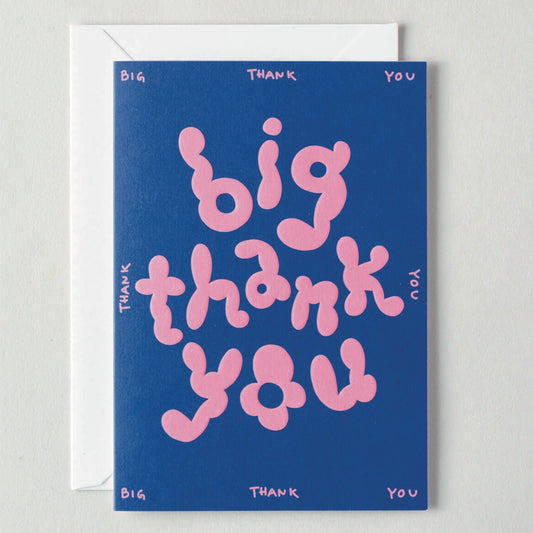 Big Thank You Card