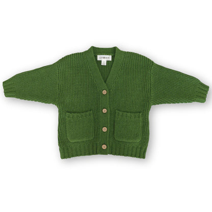 Pocket Cardigan - Verde