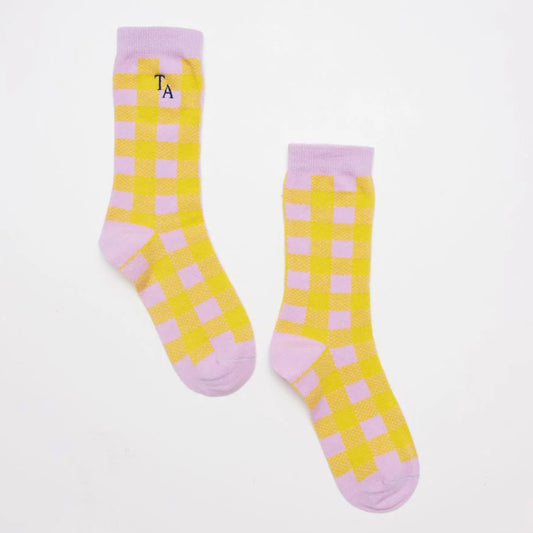 Gingham Socks