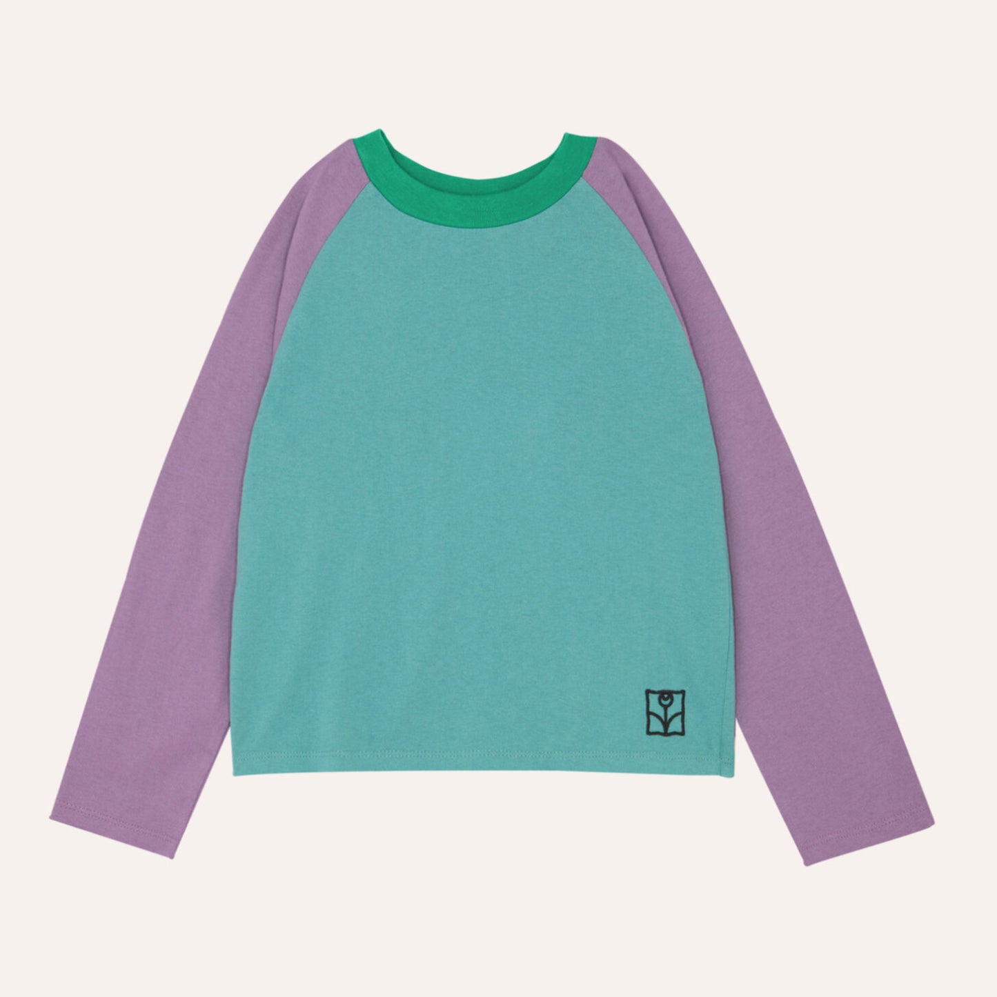 Purple Sleeves Kids T-Shirt