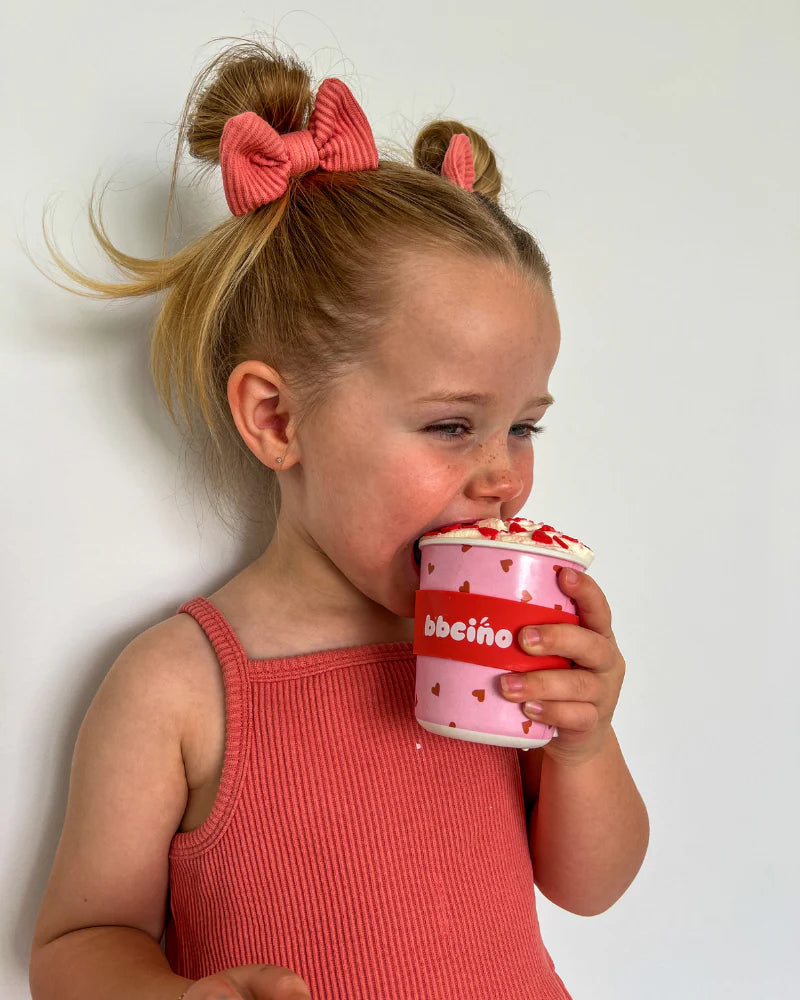 Kids keep cup in sweetheart campaign shot