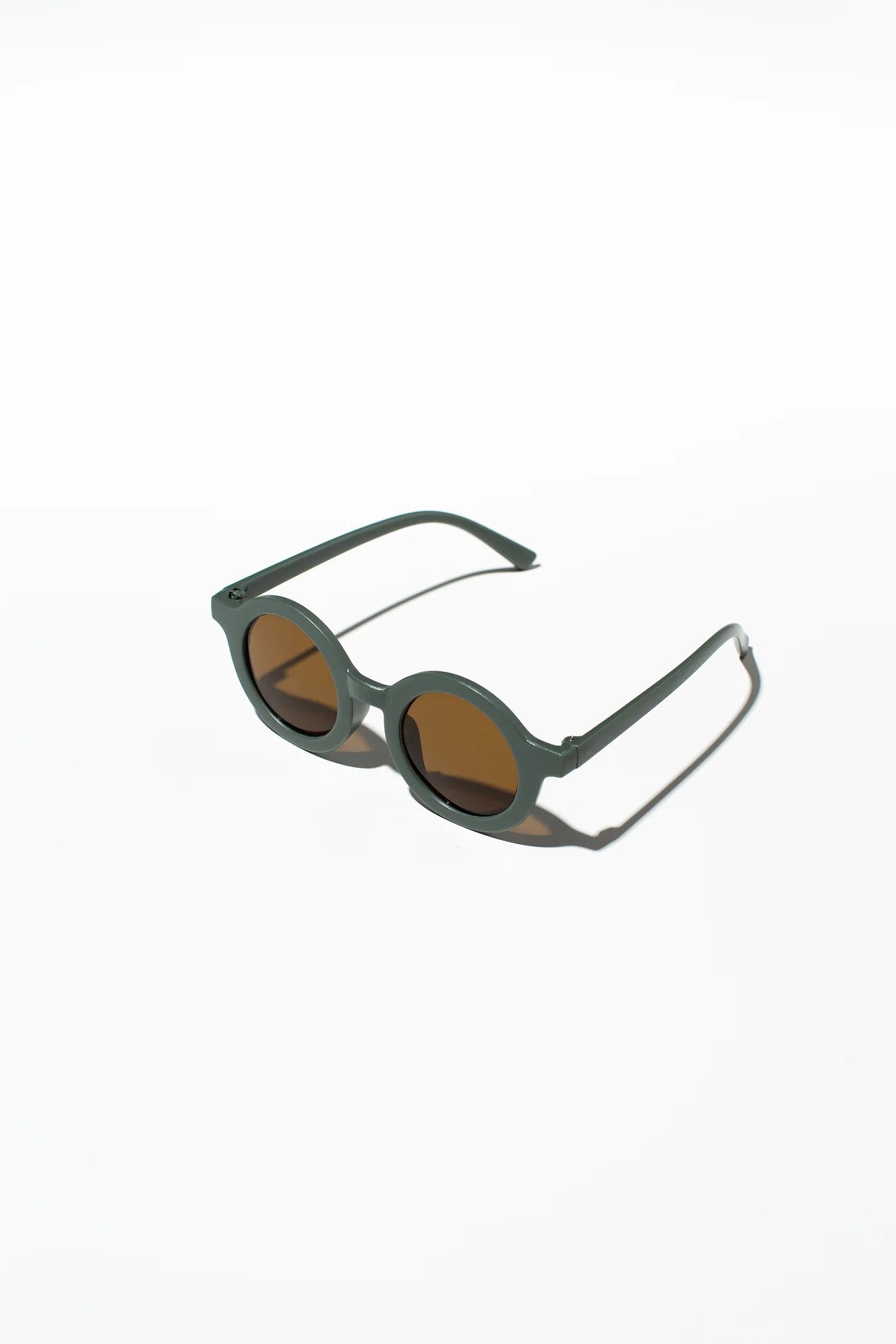 Little Drop kids sunglasses in sage 