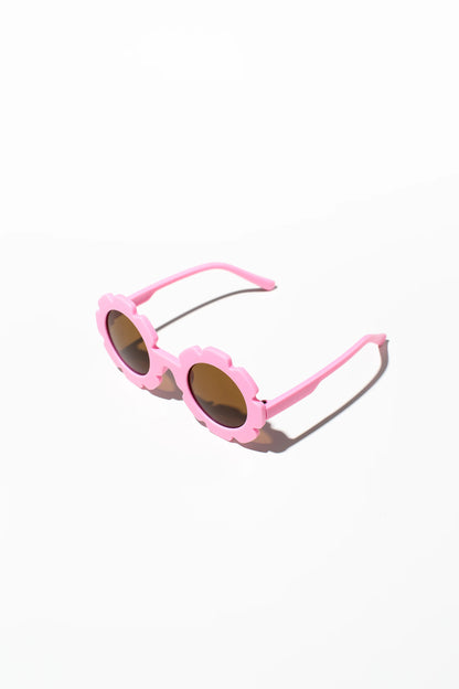 Little Drop Kids sunglasses in berry pink