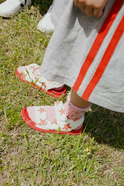 By Billie X Piccolini Sandal | Red Star