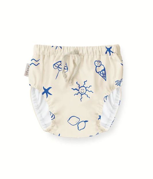 Reusable swim nappy in Sardinia by Pekpi