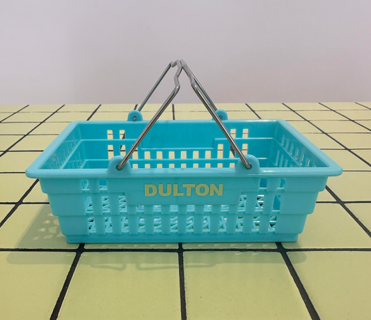 Mini shopping basket  - light blue