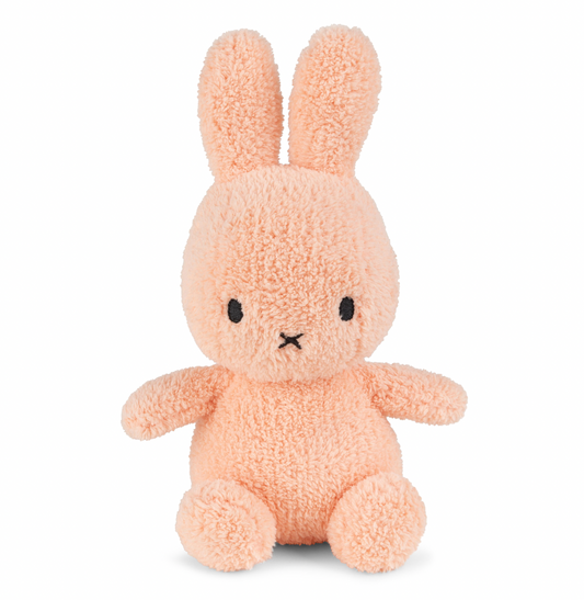 Miffy sitting terry - 23cm - peach