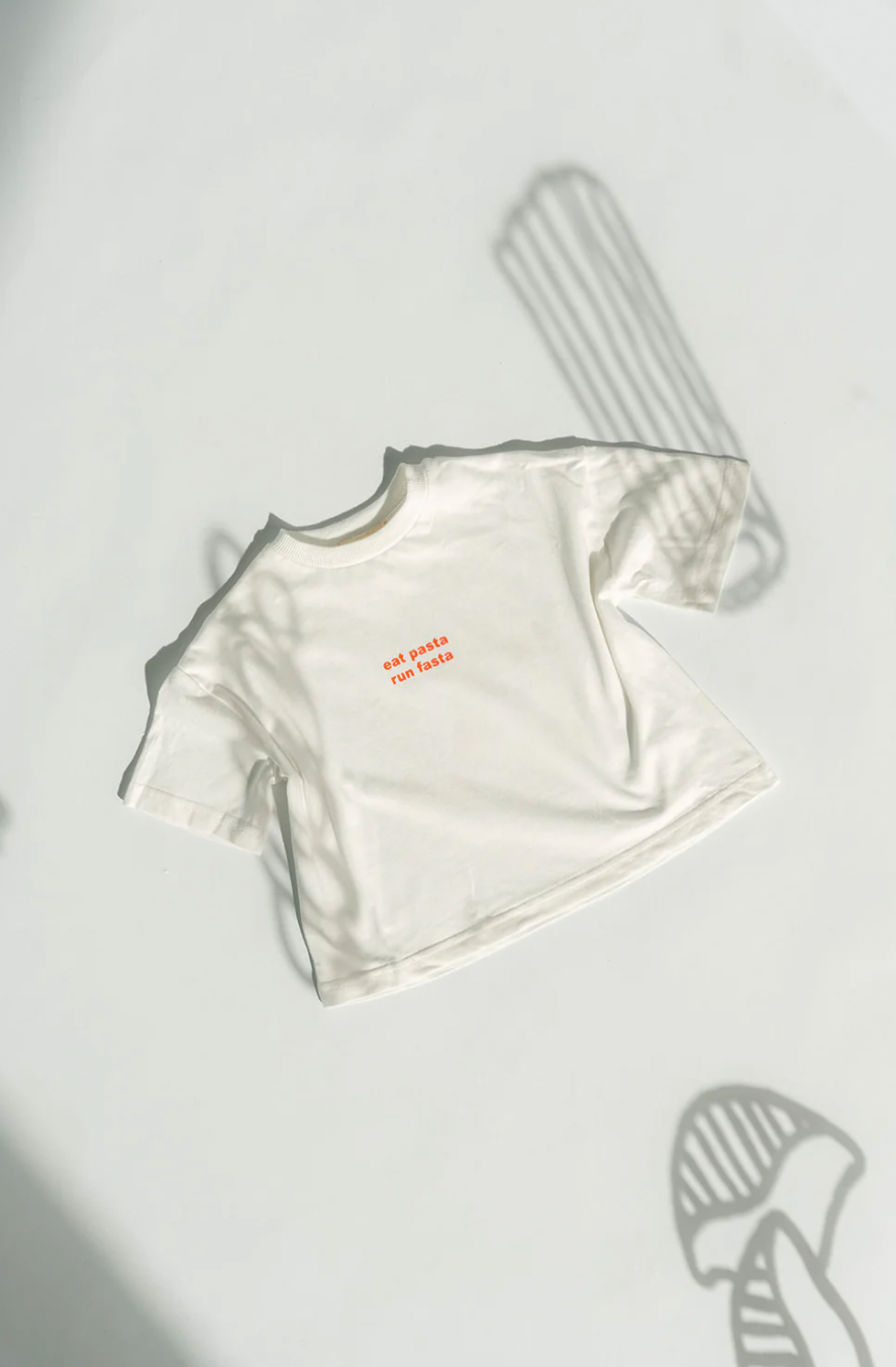 Pasta tee- white