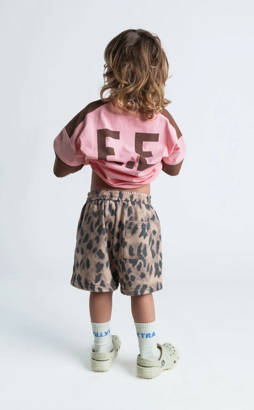 Terry shorts | leopard