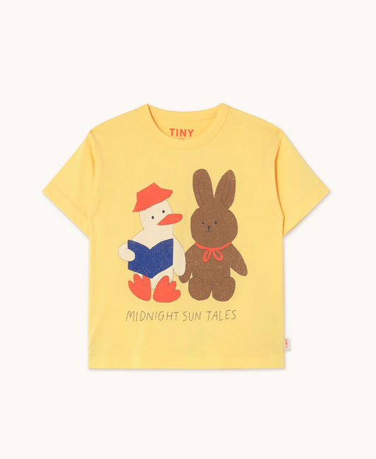 readers graphic tee | mellow yellow