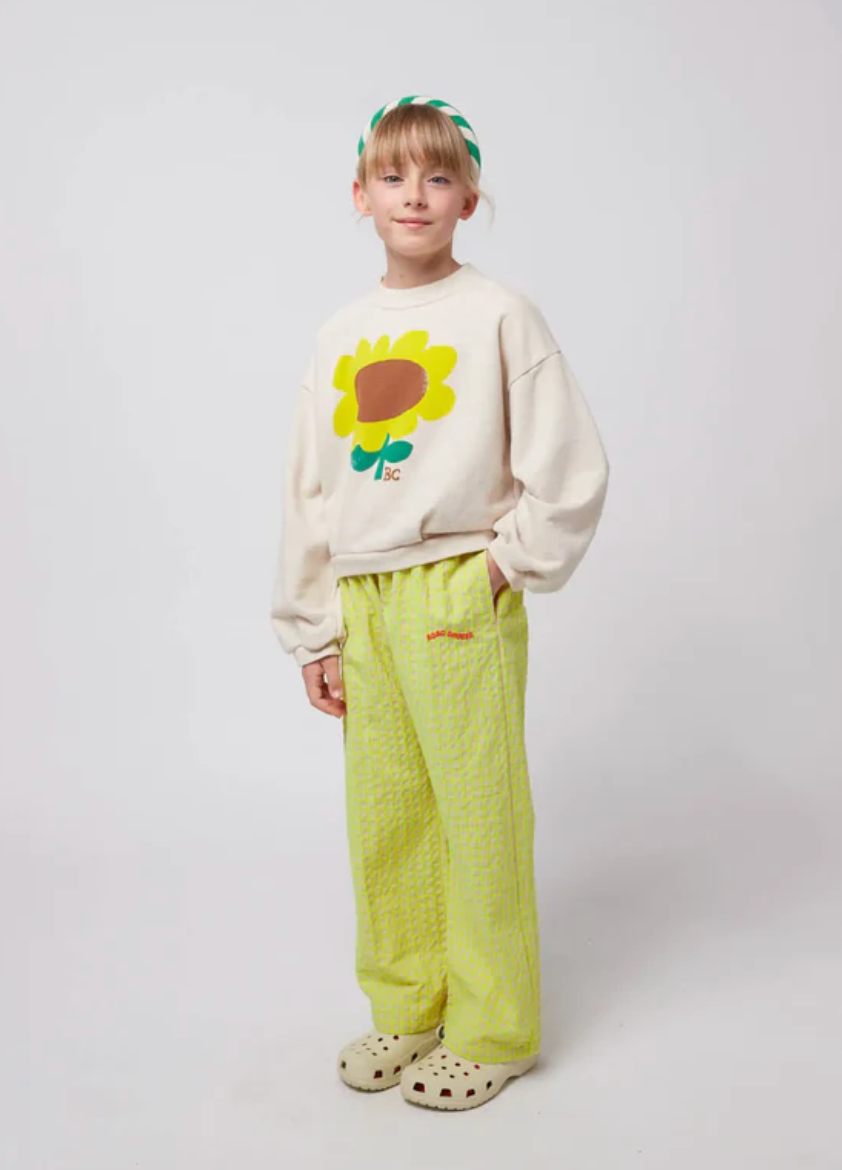 Sunflower cropped sweatshirt