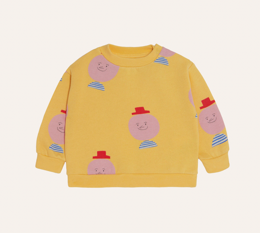 Mr happy man all over sweatshirt | baby