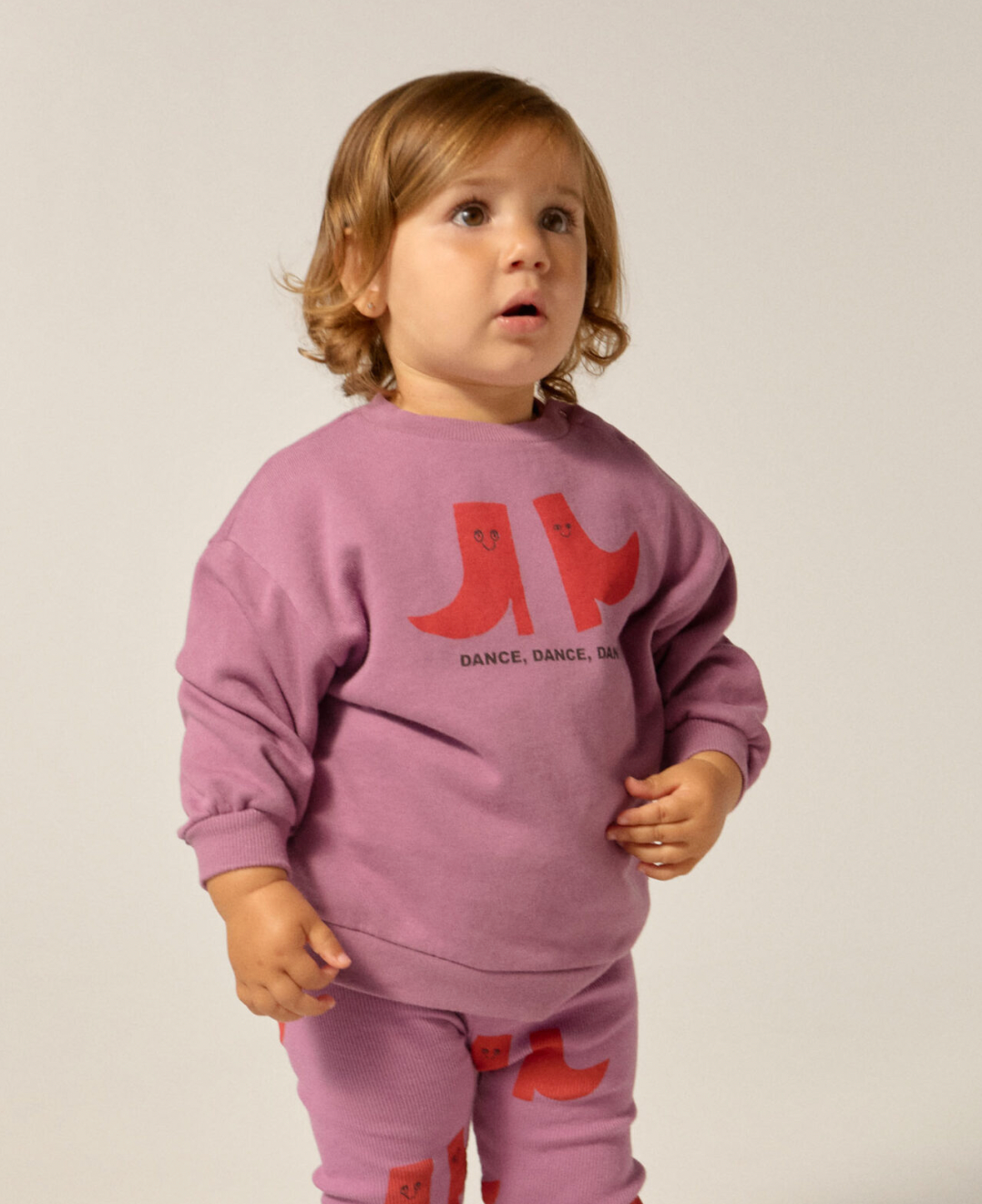 Happy boots sweatshirt | baby