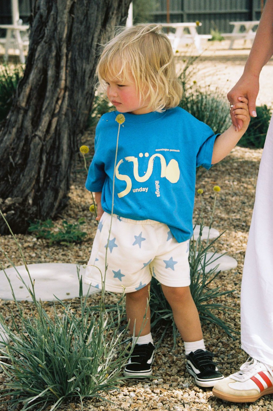 Kiddo shorts | blue star