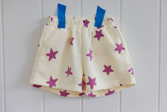 Kiddo shorts | purple star