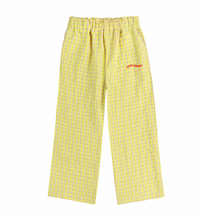 Vichy woven pants | kids