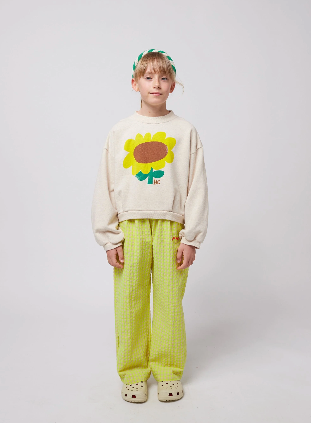 Vichy woven pants | kids