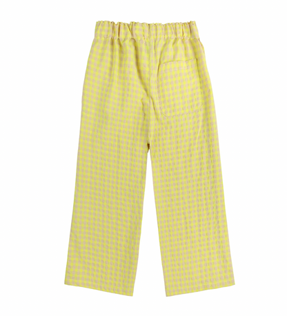 Vichy woven pants | kids