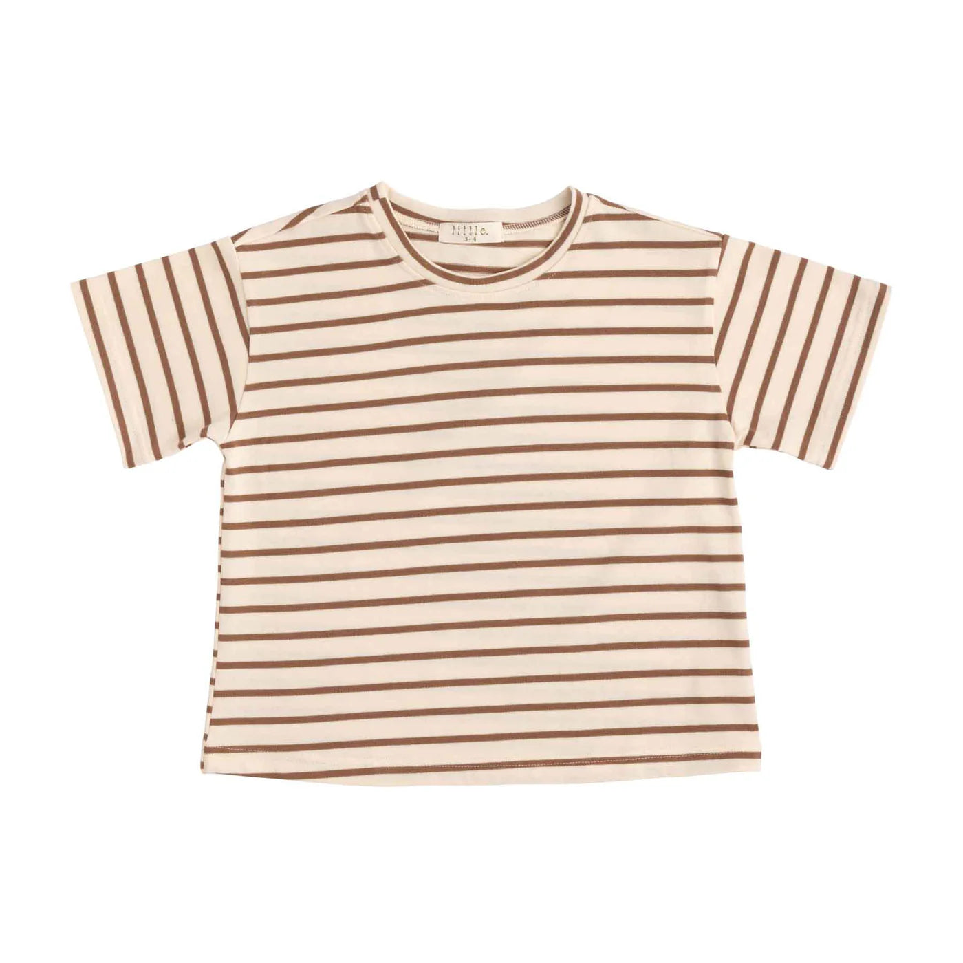 The tei shirt - chocolate stripe