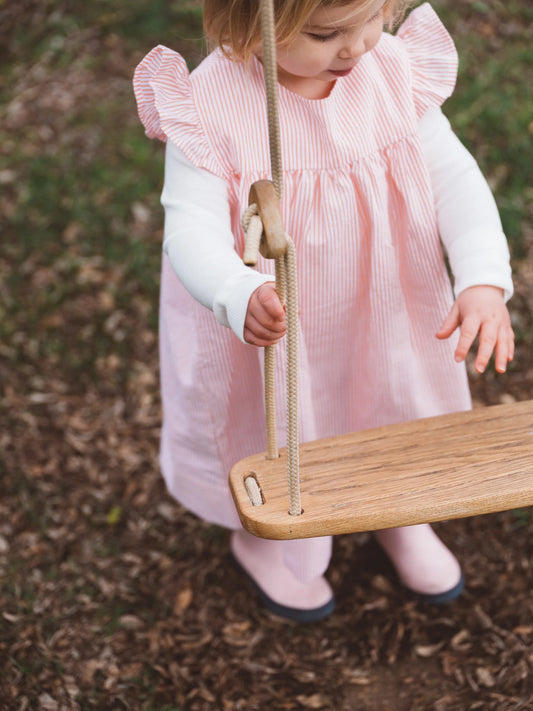 SHRUNK heirloom dress - tangerine