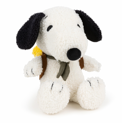 Snoopy with Woodstock in backpack - 20cm