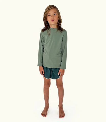 The long sleeve sun shirt - moss