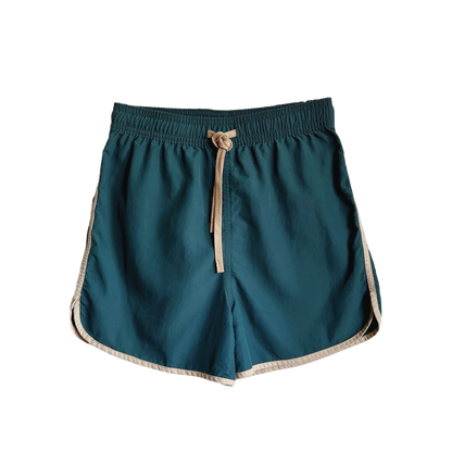 The quick dry swim short in teal by The Set