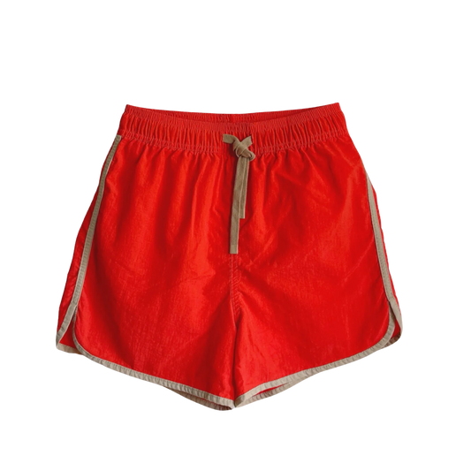 The quick dry swim short - tomato